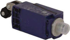 Telemecanique Sensors - SPDT, NC/NO, 240 VAC, 250 VDC, Screw Terminal, Roller Plunger Actuator, General Purpose Limit Switch - 1, 2, 4, 6, 12, 13 NEMA Rating, IP66, IP67 IPR Rating - Exact Tool & Supply