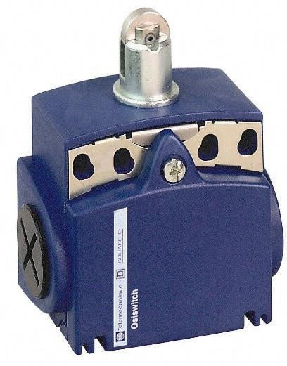 Telemecanique Sensors - SPDT, NC/NO, 240 VAC, 250 VDC, Screw Terminal, Roller Plunger Actuator, General Purpose Limit Switch - 1, 2, 4, 6, 12, 13 NEMA Rating, IP66, IP67 IPR Rating - Exact Tool & Supply