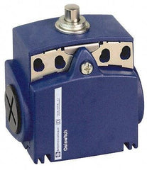 Telemecanique Sensors - SPDT, NC/NO, 240 VAC, 250 VDC, Screw Terminal, End Plunger Actuator, General Purpose Limit Switch - 1, 2, 4, 6, 12, 13 NEMA Rating, IP66, IP67 IPR Rating - Exact Tool & Supply