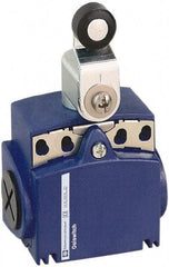 Telemecanique Sensors - SPDT, NC/NO, 240 VAC, 250 VDC, Screw Terminal, Roller Lever Actuator, General Purpose Limit Switch - 1, 2, 4, 6, 12, 13 NEMA Rating, IP66, IP67 IPR Rating - Exact Tool & Supply