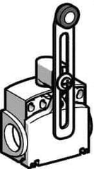 Telemecanique Sensors - SPDT, NC/NO, 240 VAC, 250 VDC, Screw Terminal, Roller Lever Actuator, General Purpose Limit Switch - 1, 2, 4, 6, 12, 13 NEMA Rating, IP66, IP67 IPR Rating - Exact Tool & Supply