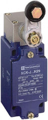 Telemecanique Sensors - SPDT, NC/NO, 240 VAC, 250 VDC, Screw Terminal, Roller Lever Actuator, General Purpose Limit Switch - 1, 2, 3, 4, 12 NEMA Rating, IP66 IPR Rating - Exact Tool & Supply