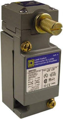 Square D - SPDT, 2NC/2NO, 600 Volt Screw Terminal, Rotary Head Actuator, General Purpose Limit Switch - 1, 2, 4, 6, 12, 13, 6P NEMA Rating, IP67 IPR Rating - Exact Tool & Supply