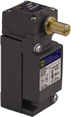 Square D - DPDT, 2NC/2NO, Multiple VAC Levels, Screw Terminal, Rotary Head Actuator, General Purpose Limit Switch - 1, 2, 4, 6, 12, 13, 6P NEMA Rating, IP66 IPR Rating - Exact Tool & Supply