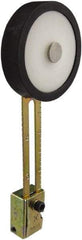 Square D - 0.88 Inch Long, 1 Inch Diameter, Cast Zinc Body, Limit Switch Adjustable Roller Lever - Nylon Roller, For Use with Limit Switches - Exact Tool & Supply