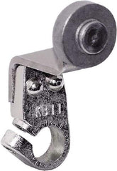 Square D - 1-1/2 Inch Long, 3/4 Inch Diameter, Cast Zinc Body, Limit Switch Operator - 1/4 Inch Face Width, Iron Roller, For Use with Limit Switches - Exact Tool & Supply