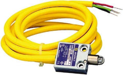 Square D - SPDT, NC/NO, 240 VAC, Prewired Terminal, Roller Plunger Actuator, General Purpose Limit Switch - 1, 2, 4, 6, 6P NEMA Rating, IP67 IPR Rating, 80 Ounce Operating Force - Exact Tool & Supply