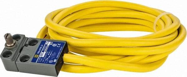 Square D - SPDT, NC/NO, Multiple VAC Levels, Prewired Terminal, Rotary Spring Return Actuator, General Purpose Limit Switch - 1, 2, 4, 6, 6P NEMA Rating, IP67 IPR Rating - Exact Tool & Supply