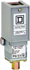 Square D - 1 NEMA Rated, SPDT, 1.5 to 75 psig, Electromechanical Pressure and Level Switch - Exact Tool & Supply