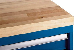 LISTA - Tool Box Wood Butcher Block Top - 28-1/4" Wide x 28-1/2" Deep x 1-3/4" High, Natural, For SC Modular Cabinets - Exact Tool & Supply