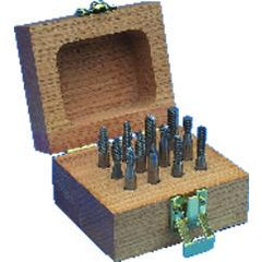 C750 16PCBURRSET 1/4SH - Exact Tool & Supply