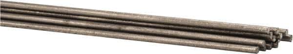 Welding Material - 36 Inch Long, 3/32 Inch Diameter, Bare Coated, Nickel, TIG Welding and Brazing Rod - 1 Lb., Industry Specification ERNiCl Nickel 99 - Exact Tool & Supply