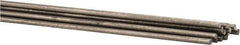 Welding Material - 36 Inch Long, 3/32 Inch Diameter, Bare Coated, Nickel, TIG Welding and Brazing Rod - 1 Lb., Industry Specification ERNiCl Nickel 99 - Exact Tool & Supply