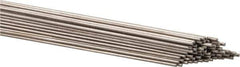 Welding Material - 36 Inch Long, 0.045 Inch Diameter, Bare Coated, Stainless Steel, TIG Welding and Brazing Rod - 1 Lb., Industry Specification 308L - Exact Tool & Supply