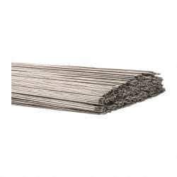 Welding Material - 36 Inch Long, 0.045 Inch Diameter, Bare Coated, Stainless Steel, TIG Welding and Brazing Rod - 10 Lb., Industry Specification 308L - Exact Tool & Supply