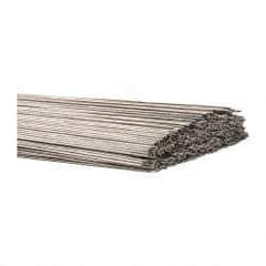 Welding Material - 36 Inch Long, 0.045 Inch Diameter, Bare Coated, Stainless Steel, TIG Welding and Brazing Rod - 10 Lb., Industry Specification 308L - Exact Tool & Supply