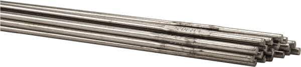 Welding Material - 36 Inch Long, 3/32 Inch Diameter, Bare Coated, Stainless Steel, TIG Welding and Brazing Rod - 10 Lb., Industry Specification 308L - Exact Tool & Supply