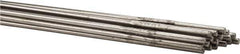 Welding Material - 36 Inch Long, 3/32 Inch Diameter, Bare Coated, Stainless Steel, TIG Welding and Brazing Rod - 10 Lb., Industry Specification 308L - Exact Tool & Supply