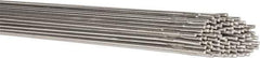 Welding Material - 36 Inch Long, 1/8 Inch Diameter, Bare Coated, Stainless Steel, TIG Welding and Brazing Rod - 10 Lb., Industry Specification 308L - Exact Tool & Supply