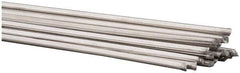 Welding Material - 36 Inch Long, 3/32 Inch Diameter, Bare Coated, Aluminum, TIG Welding and Brazing Rod - 1 Lb., Industry Specification 4043 - Exact Tool & Supply