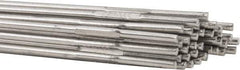 Welding Material - 36 Inch Long, 3/32 Inch Diameter, Bare Coated, Aluminum, TIG Welding and Brazing Rod - 10 Lb., Industry Specification 4043 - Exact Tool & Supply