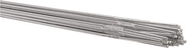 Welding Material - 36 Inch Long, 1/16 Inch Diameter, Bare Coated, Aluminum, TIG Welding and Brazing Rod - 1 Lb., Industry Specification 5356 - Exact Tool & Supply