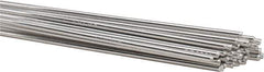 Welding Material - 36 Inch Long, 3/32 Inch Diameter, Bare Coated, Aluminum, TIG Welding and Brazing Rod - 10 Lb., Industry Specification 5356 - Exact Tool & Supply