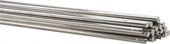 Welding Material - 36 Inch Long, 1/8 Inch Diameter, Bare Coated, Aluminum, TIG Welding and Brazing Rod - 10 Lb., Industry Specification 5356 - Exact Tool & Supply