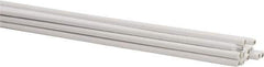 Welding Material - 18 Inch Long, 1/16 Inch Diameter, Flux Coated, Bronze, TIG Welding and Brazing Rod - 1 Lb., Industry Specification RBCuZn-C - Exact Tool & Supply