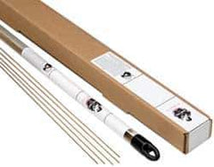 Welding Material - 36 Inch Long, 1/16 Inch Diameter, Bare Coated, Silicon Bronze, TIG Welding and Brazing Rod - 10 Lb., Industry Specification ERCuSi-A - Exact Tool & Supply