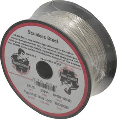 Welding Material - ER309L, 0.03 Inch Diameter, Stainless Steel MIG Welding Wire - 2 Lb. Roll - Exact Tool & Supply