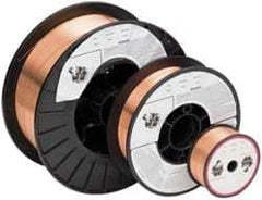 Welding Material - ER70S-6, 0.023 Inch Diameter, Carbon Steel MIG Welding Wire - 33 Lb. Roll - Exact Tool & Supply