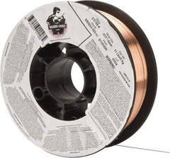 Welding Material - ER70S-6, 0.023 Inch Diameter, Carbon Steel MIG Welding Wire - 11 Lb. Roll - Exact Tool & Supply