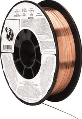 Welding Material - ER70S-6, 0.03 Inch Diameter, Carbon Steel MIG Welding Wire - 11 Lb. Roll - Exact Tool & Supply