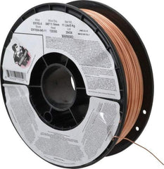 Welding Material - ER70S-6, 0.045 Inch Diameter, Carbon Steel MIG Welding Wire - 11 Lb. Roll - Exact Tool & Supply