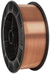 Welding Material - ER70S-6, 0.045 Inch Diameter, Carbon Steel MIG Welding Wire - 33 Lb. Roll - Exact Tool & Supply