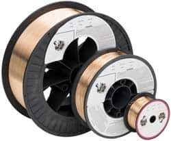 Welding Material - ERCuSi-A, 0.03 Inch Diameter, Silicon Bronze MIG Welding Wire - 11 Lb. Roll - Exact Tool & Supply