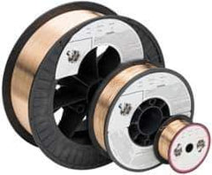 Welding Material - ERCuSi-A, 0.03 Inch Diameter, Silicon Bronze MIG Welding Wire - 11 Lb. Roll - Exact Tool & Supply
