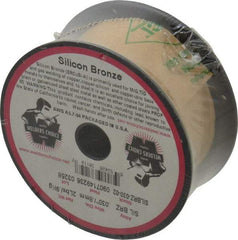 Welding Material - ERCuSi-A, 0.03 Inch Diameter, Silicon Bronze MIG Welding Wire - 2 Lb. Roll - Exact Tool & Supply