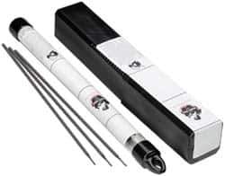 Welding Material - 14" Long, 3/32" Diam, Steel Alloy Arc Welding Electrode - Chamfer Cutting Rods - Exact Tool & Supply