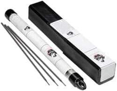 Welding Material - 14" Long, 3/32" Diam, Steel Alloy Arc Welding Electrode - Chamfer Cutting Rods - Exact Tool & Supply