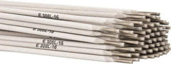 Welding Material - 14" Long, 1/8" Diam, Stainless Steel Arc Welding Electrode - E308L - Exact Tool & Supply