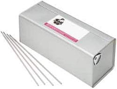 Welding Material - 14" Long, 5/32" Diam, Steel Alloy Arc Welding Electrode - E6010 - Exact Tool & Supply
