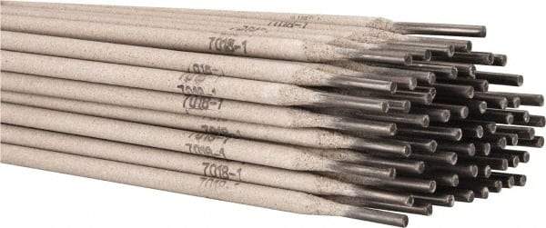Welding Material - 14" Long, 1/8" Diam, Steel Alloy Arc Welding Electrode - E7018 - Exact Tool & Supply