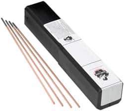 Welding Material - 12" Long, 1/2" Diam, Carbon Steel, Stainless Steel, Copper Arc Welding Electrode - Arc Gouging Electrodes - Exact Tool & Supply