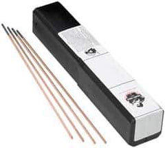 Welding Material - 12" Long, 1/2" Diam, Carbon Steel, Stainless Steel, Copper Arc Welding Electrode - Arc Gouging Electrodes - Exact Tool & Supply