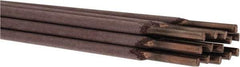 Welding Material - 14 Inch Long, 1/8 Inch Diameter, Flux Coated, Bronze Alloy, TIG Welding and Brazing Rod - 1 Lb., Industry Specification ECuSn Phos Bronze C - Exact Tool & Supply