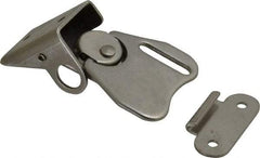 Value Collection - 2.51" Long x 1-1/2" Wide x 0.94" High, Padlockable Latch Wing Turn Latch - Stainless Steel, with Stainless Steel Finish - Exact Tool & Supply