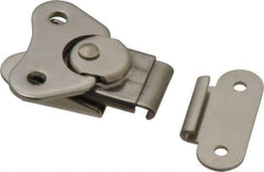 Value Collection - 2.31" Long x 1-1/2" Wide x 0.58" High, Exteneded Base Wing Turn Latch - Stainless Steel, with Stainless Steel Finish - Exact Tool & Supply