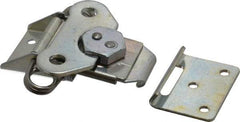 Value Collection - 4.68" Long x 3-1/4" Wide x 0.72" High, Standard Base Wing Turn Latch - Steel, with Zinc Finish - Exact Tool & Supply